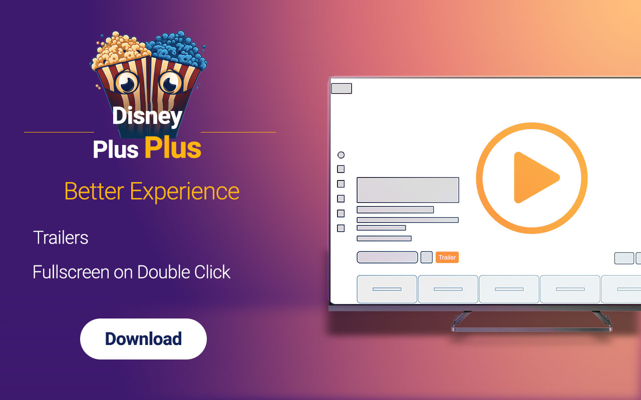 Disney Plus Plus Extension